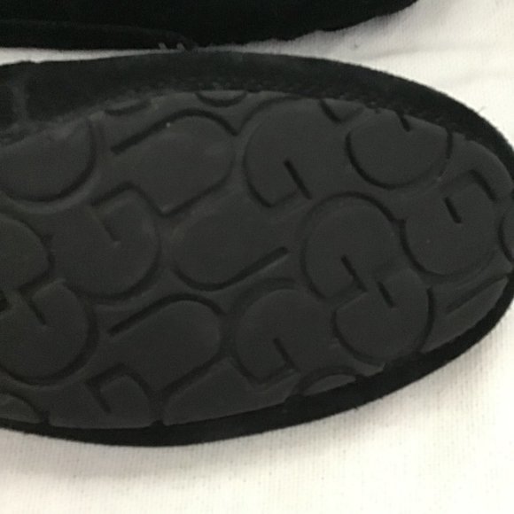Ugg Black Australia Lizzy Suede Moccasin - Picture 6 of 8